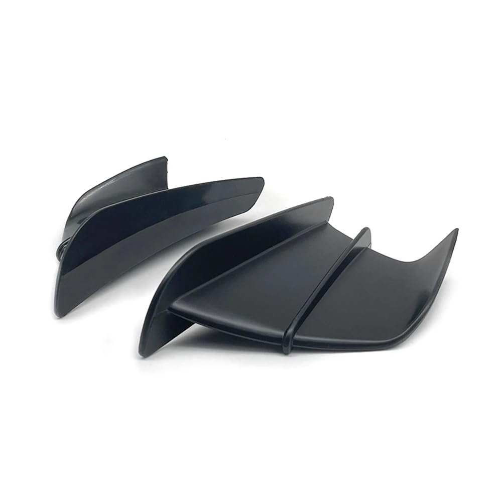 AZSUL Front Frontspoiler 2X Universal Motorrad Winglet Aerodynamische Spoiler Flügel Mit Motorrad Dekoration Aufkleber Für Y&amaha Für S&uzuki Für K&awasaki von AZSUL