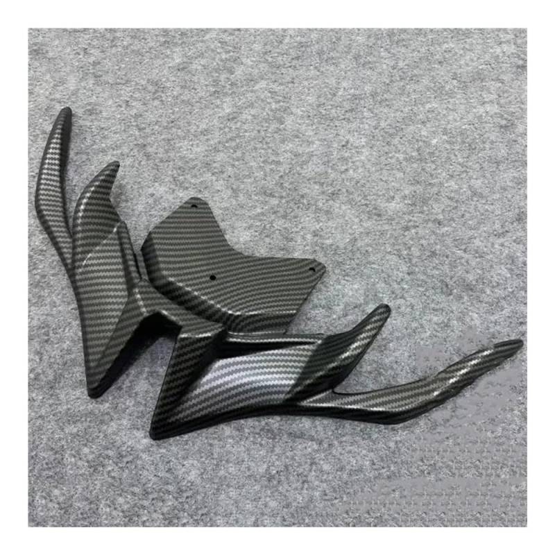 AZSUL Front Frontspoiler Für C&FMOTO Für 250SR 250 SR Für 300SR Für MY22 Windschutzscheibe Wind Winglets Aerodynamischer Flügel Seitenflügel Spoiler Frontverkleidung von AZSUL