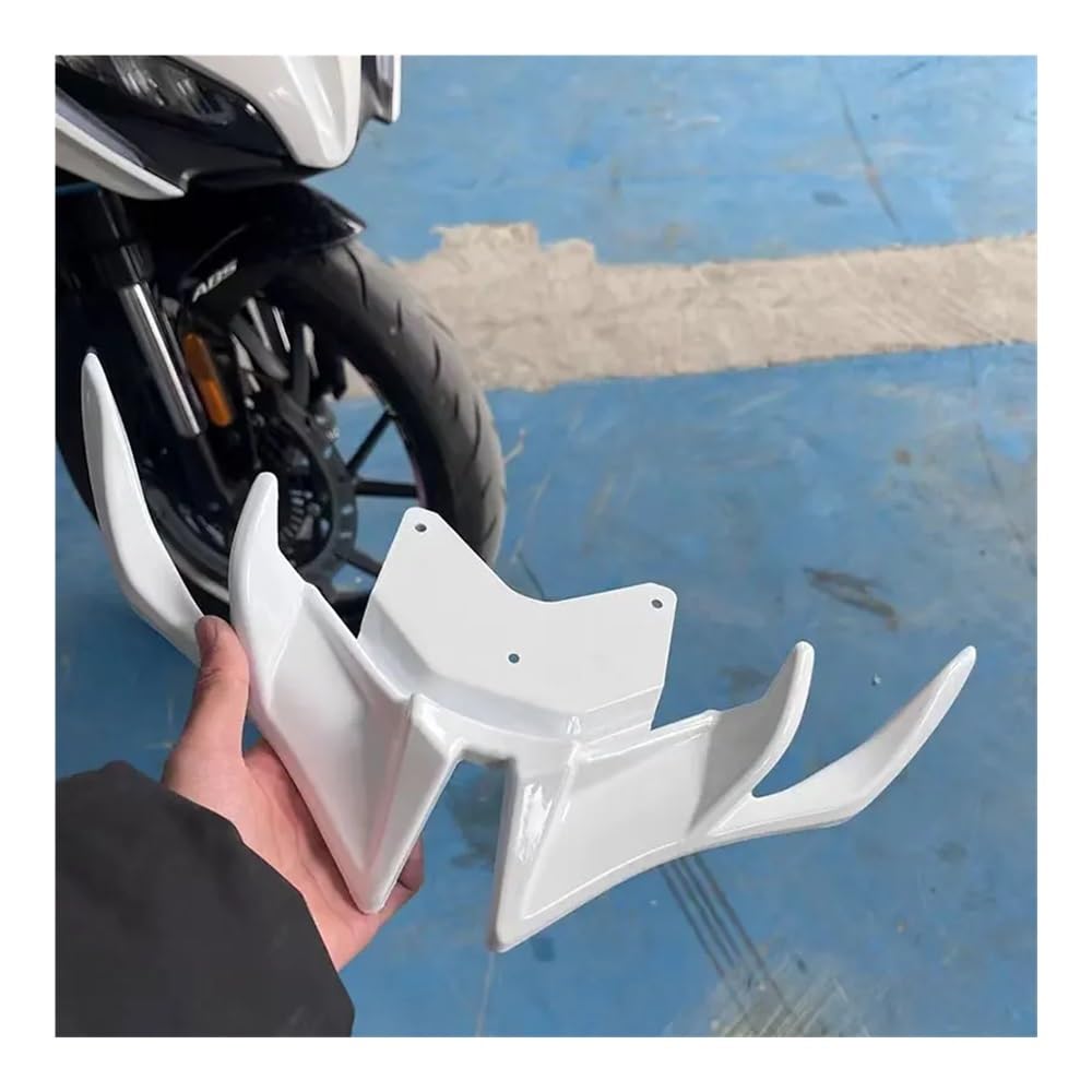 AZSUL Front Frontspoiler Für C&FMOTO Für 250SR 250 SR Für 300SR Für MY22 Windschutzscheibe Wind Winglets Aerodynamischer Flügel Seitenflügel Spoiler Frontverkleidung von AZSUL