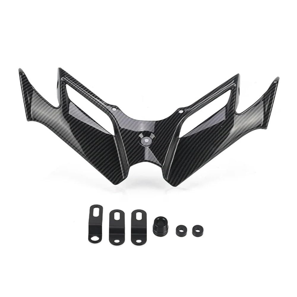 AZSUL Front Frontspoiler Für C&Fmoto Für Für 450SR Für 450SS Für 450 SR SS 2022 2023 2024 Motorrad Frontverkleidung Aerodynamische Winglet-Abdeckung Fester Windflügel von AZSUL