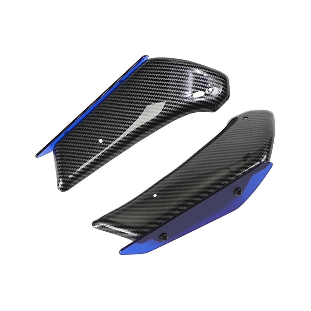 AZSUL Front Frontspoiler Für CBR500R 2019 2020 2021 2022 2023 Winglet Verkleidung Für CBR400R Motorrad Verkleidung Teile Aerodynamische Flügel Kit Feste Winglet von AZSUL