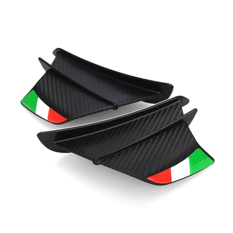 AZSUL Front Frontspoiler Für D&ucati 899 959 1198 1198S 1199 1299 Für Panigale V4 V4S V4R V2 Für Supersport S Motorrad Winglet Aerodynamische Flügel Kit Spoiler von AZSUL