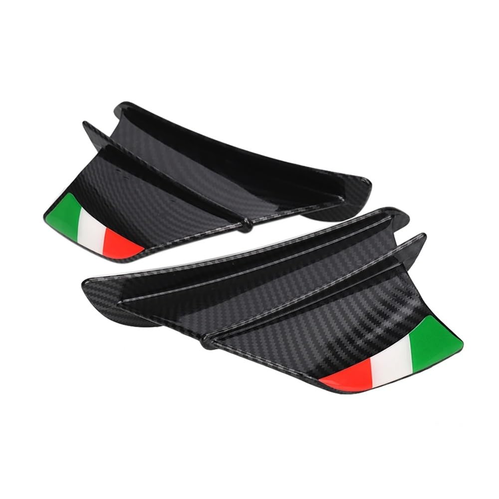 AZSUL Front Frontspoiler Für D&ucati 899 959 1198 1198S 1199 1299 Für Panigale V4 V4S V4R V2 Für Supersport S Motorrad Winglet Aerodynamische Flügel Kit Spoiler von AZSUL