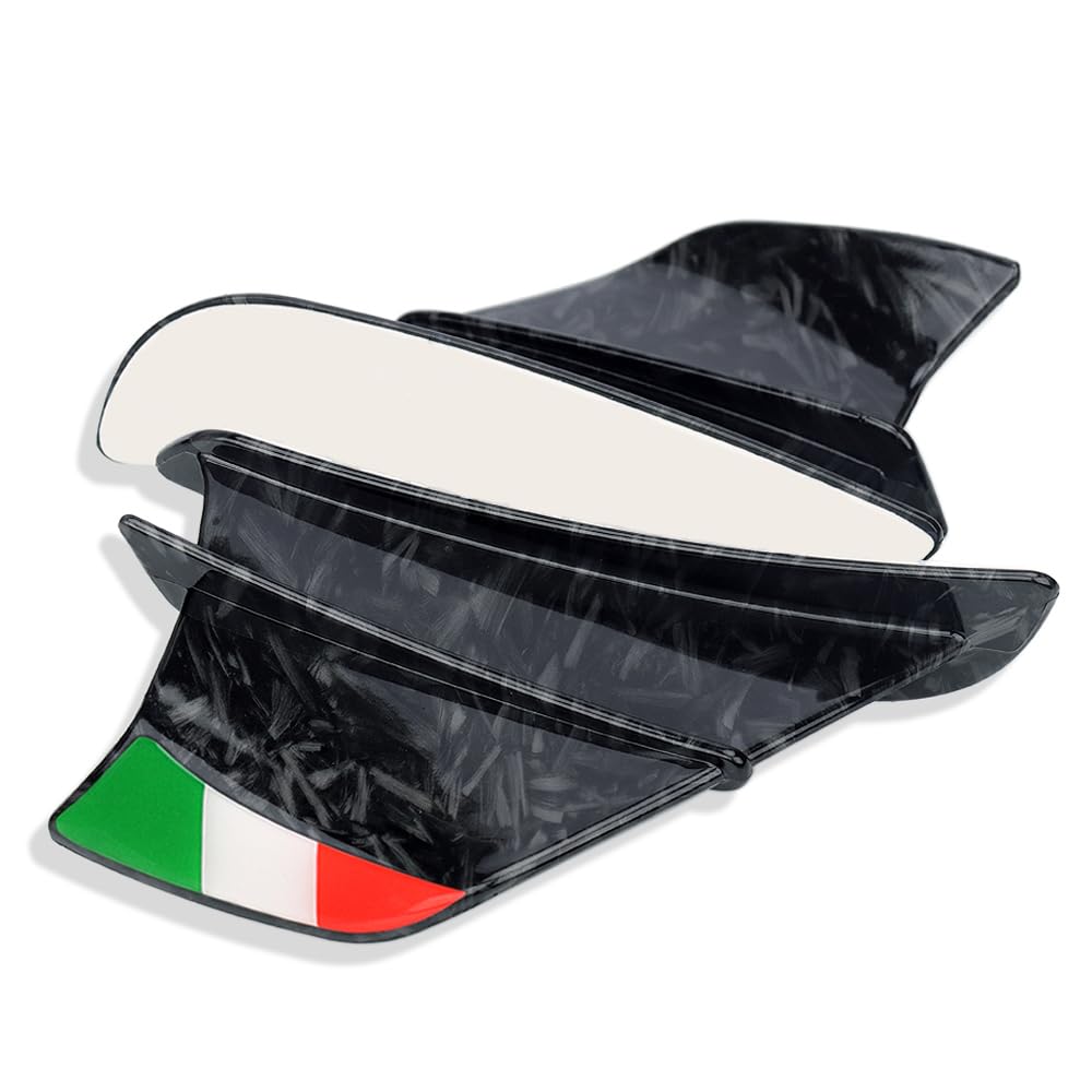 AZSUL Front Frontspoiler Für D&ucati 899 959 1198 1198S 1199 1299 Für Panigale V4 V4S V4R V2 Supersport S Motorrad Winglet Aerodynamische Flügel Kit Spoiler von AZSUL