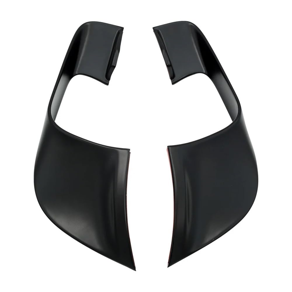 AZSUL Front Frontspoiler Für Y&amaha Für R7 Für YZF R7 Für YZFR7 R7 2021 2022 2023 1 Paar Feste Wind Flügel Motorrad flügel Aerodynamische Verkleidung Schwarz Zubehör von AZSUL