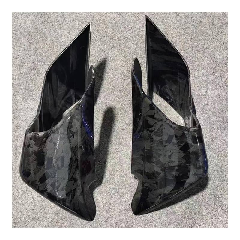 AZSUL Front Frontspoiler Für Y&amaha Für YZF R1 R3 R25 Für YZF-R1 Für YZF-R3 2015-2023 Motorrad Festen Flügel Wind Aerodynamische Winglet Windschutzscheibe Spoiler Verkleidung von AZSUL