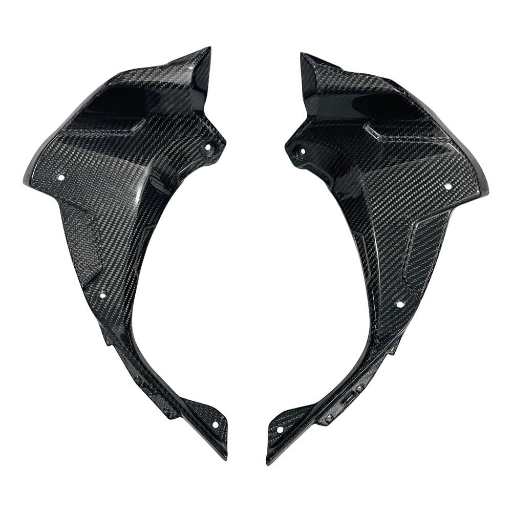 AZSUL Front Frontspoiler Geeignet Für K&awasaki Für ZX6R Für ZX6R 2024. Reines Motorradzubehör, Armaturenbrettabdeckung, Linkes Armaturenbrett Und Rig von AZSUL