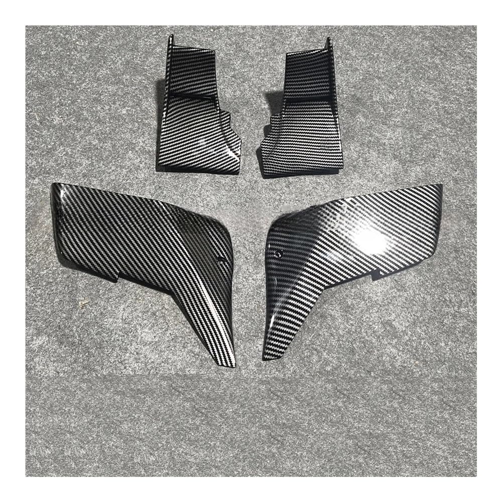 AZSUL Front Frontspoiler Motorrad Aerodynamische Fixed Wing Für N&inja H2 H2R 2015-2023 Front Flügel Front Spoiler Verkleidung Zubehör Seite Winglets von AZSUL