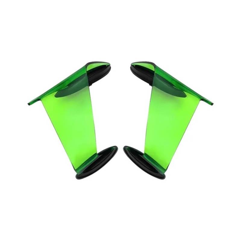 AZSUL Front Frontspoiler Motorrad Feste Wind Flügel Spoiler Für K&awasaki Für ZX10R Für ZX 10R Für ZX-10R 2022 2023 2024 Aerodynamische Winglet Verkleidung von AZSUL