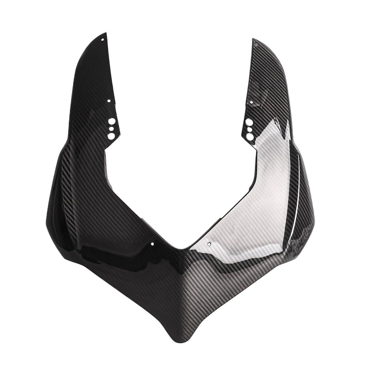 AZSUL Front Frontspoiler Motorrad Front Aerodynamische Winglets Windschutzscheibe Verkleidung Flügel FÜR D&ucati FÜR Panigale V4 18-19 V2 2020- von AZSUL