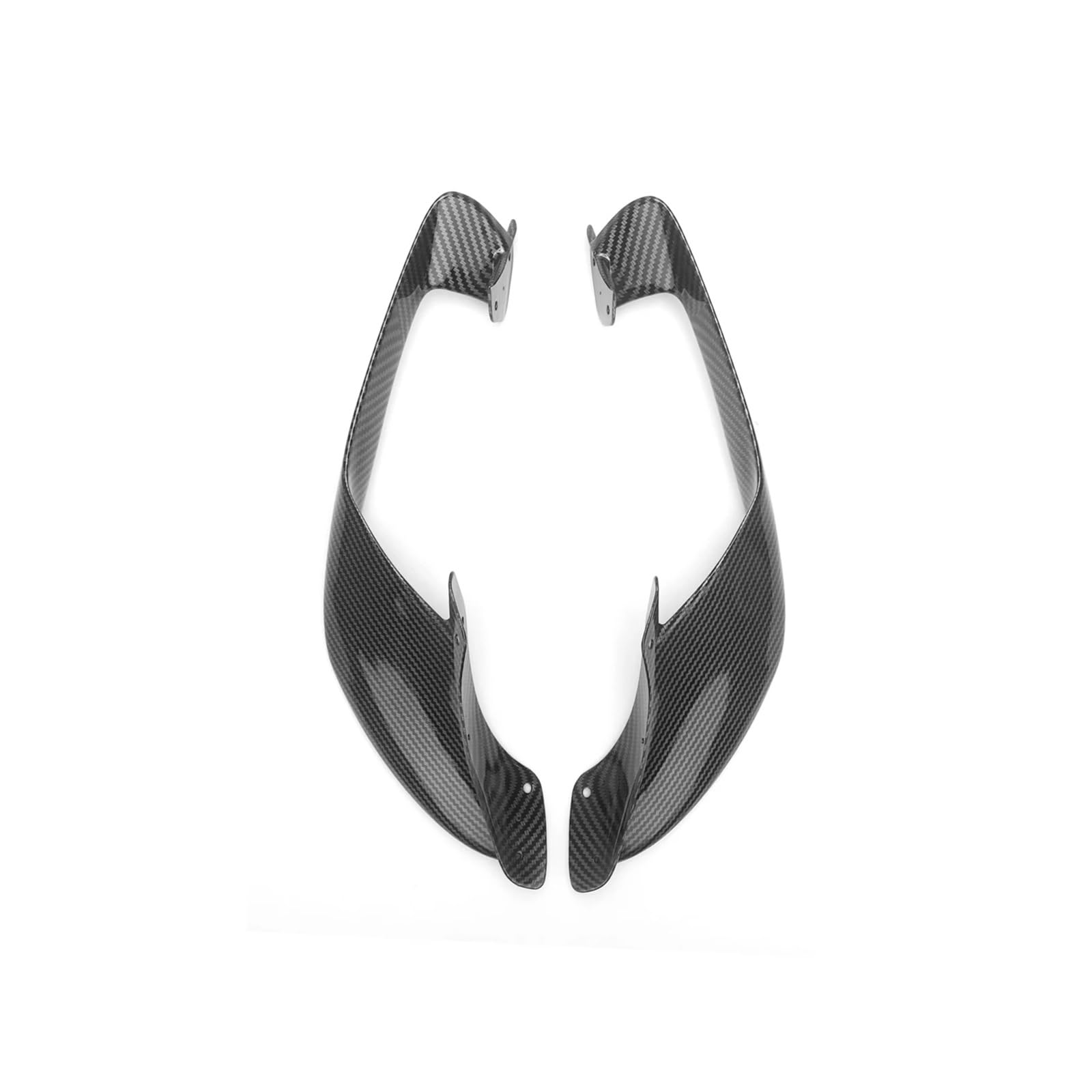 AZSUL Front Frontspoiler Motorrad Sport Downforce Seite Spoiler Winglet Kit Spoiler Wind Flügel Für Y&amaha Für YZF-R1 Für YZF-R1M Für YZF R1 R1M 2020-2025 von AZSUL