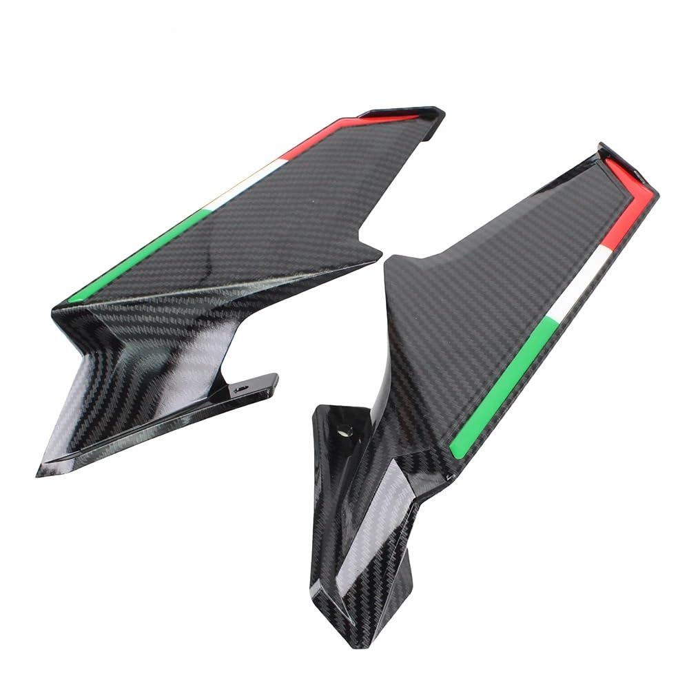 AZSUL Front Frontspoiler Motorrad Wind Flügel Fluss Front Verkleidung Seite Spoiler Winglet Für S&uzuki Für GSXR750 Für GSR750 Für GSX750 Für GSXS750 Für GS500 Für GS500E von AZSUL