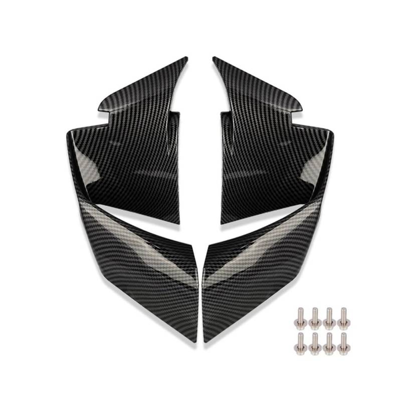 AZSUL Front Frontspoiler Motorräder Verkleidung Seite Winglet Aerodynamische Flügel Kit Spoiler Für S1000rr Für S1000 RR Für M1000rr 2019-2022 Für S 1000RR Zubehör von AZSUL