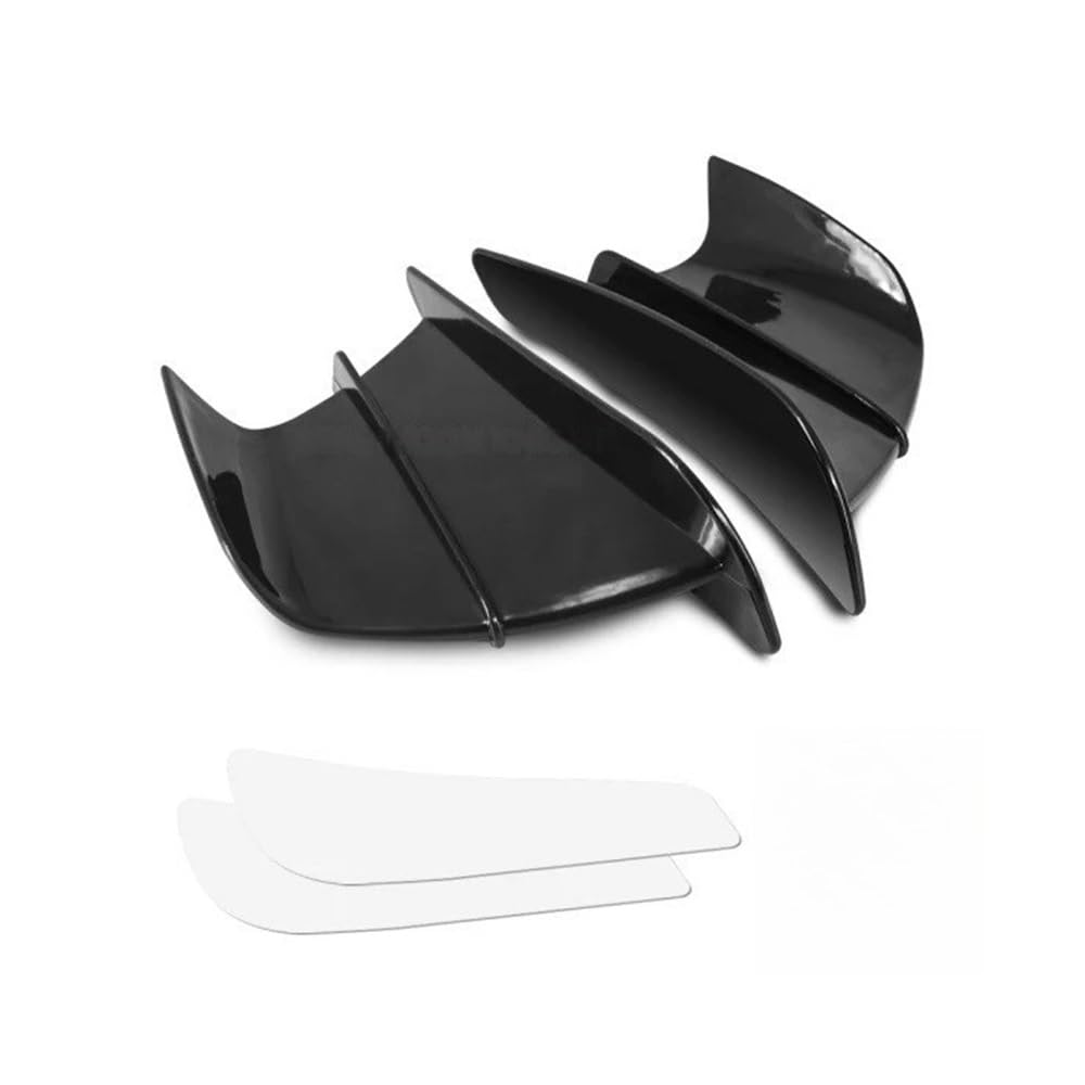 AZSUL Front Frontspoiler Verkleidung Seite Winglet Aerodynamische Flügel Deflektor Spoiler Für S&uzuki Für HA&YABUSA Für GSX-R1000 Für S1000 Für GSX-R750 Für GSX-R600 von AZSUL