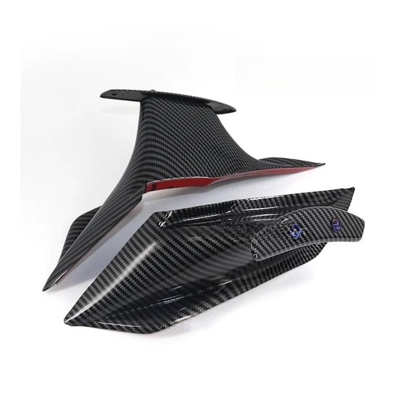 AZSUL Front Frontspoiler Winglets Verkleidungsset Für CBR650R Für CBR650 Für CBR 650 R 650R 2019–2021, ABS, Aerodynamischer Flügelspoiler, Festes Spoiler-Zubehör von AZSUL