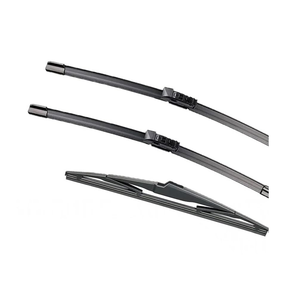 AZSUL Scheibenwischer 3Pcs Set Vorne Hinten Wischer Klingen Windschutzscheibe Reinigung Auto Zubehör Für Prius Für XW50 2016~2022 von AZSUL