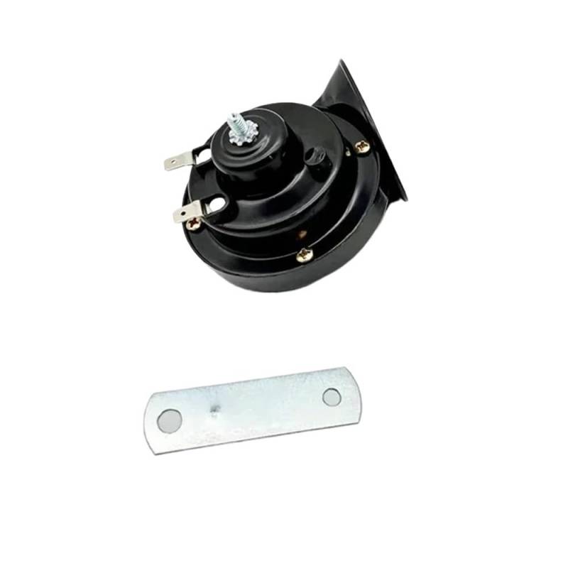 AZSUL Tiefton Horn Für 12V Auto 120DB Horn Lautsprecher Für 24V LKW Trompete Für 12v Motorrad Horn Hohe Pfeife Hörner von AZSUL