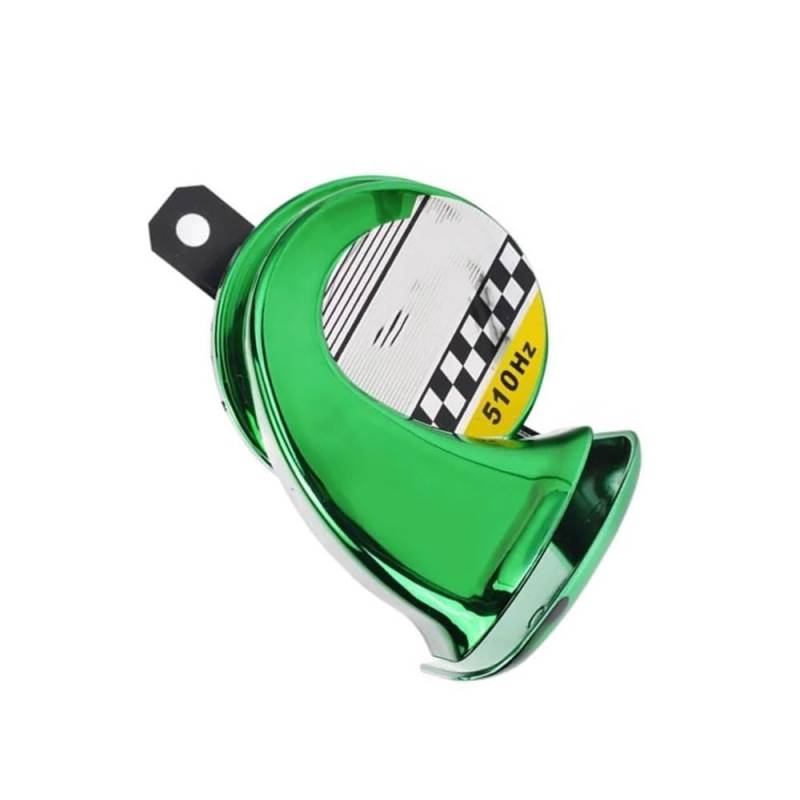 AZSUL Tiefton Horn Motorrad 130dB Horn Laut 510Hz Runde Laute Horn Lautsprecher Für 12V Für Auto Für LKW Für Motorrad von AZSUL