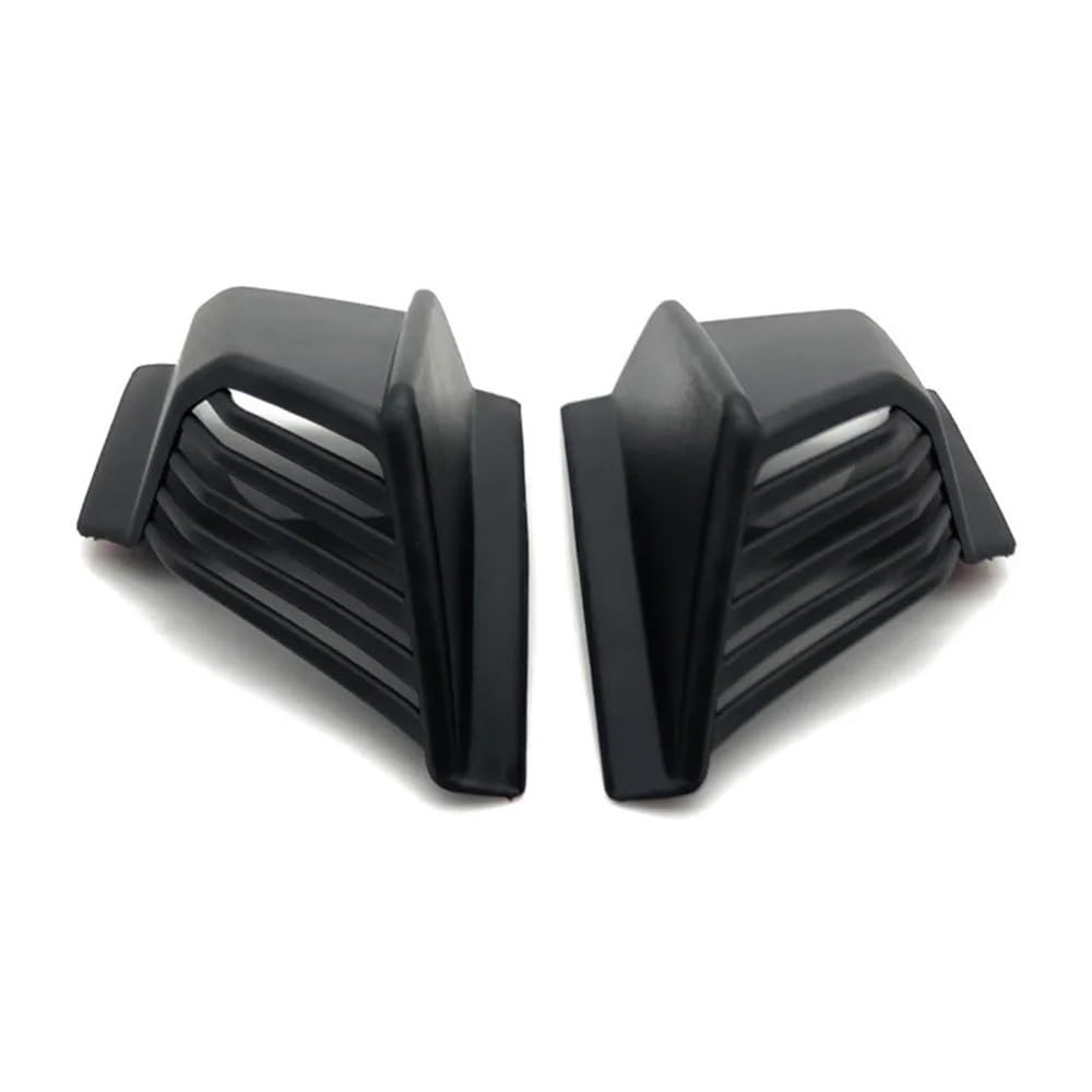 Front Frontspoiler 1 Paar Motorrad Winglets Seitenverkleidung Winglets Spoiler Aerodynamische Flügel Modifizierte Teile Schwarz Für ADV150 Für ADV160 2019-2023 von AZSUL