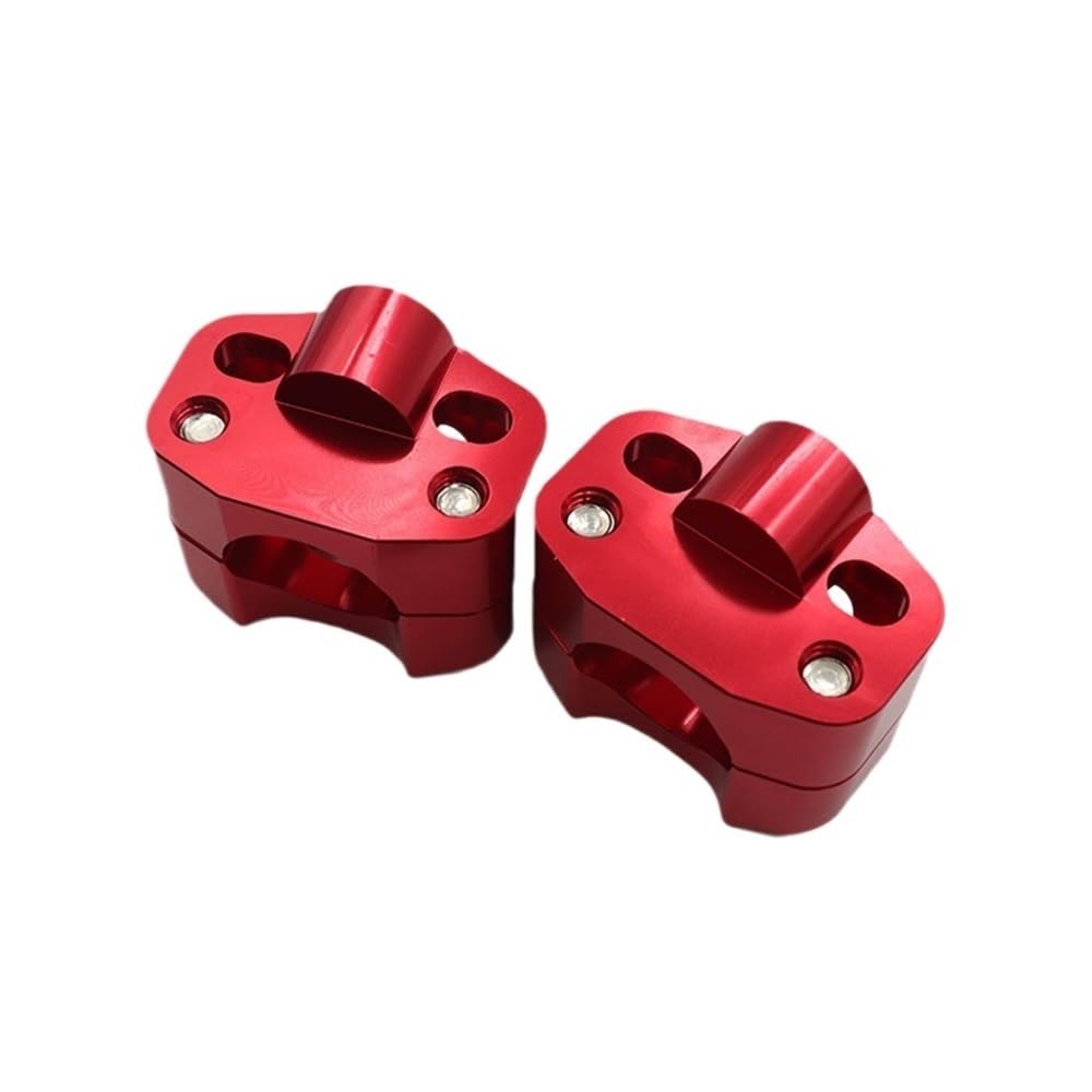 Lenkererhöhung Lenker Bar Riser Mount Clamp Adapter Universal Solide Halterungen Für Motorrad MX Enduro Für CRF Für YZF Für KXF von AZSUL