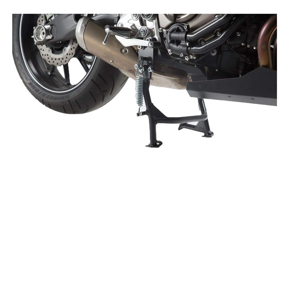 Seitenständer Motorrad Mittelständer Kickstand Zentraler Parkplatz Ständer Unterstützung Für Y&amaha Für FZ07 Für MT07 Für FZ Für MT 07 Für T&RACER 700 2013-2020 von AZSUL