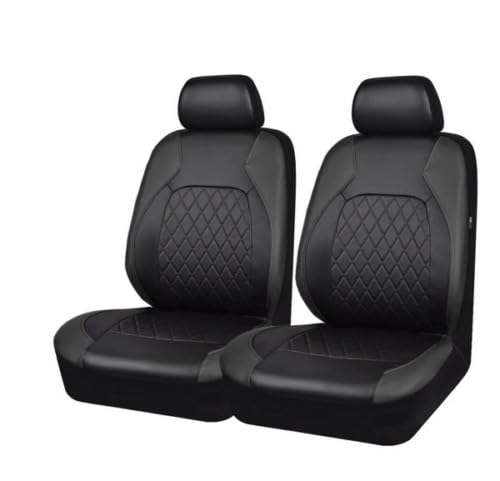 2 Stück Autositzbezüge, Universal-Sitzbezug, Vordersitzbezüge, Auto-Schonbezug, PKW-Sitzbezug Vordersitze, Sitzschoner-Auto, PU-Leder Autositzbezüge Leder, Auto Fahrersitz Car Seat Cover von Aartner