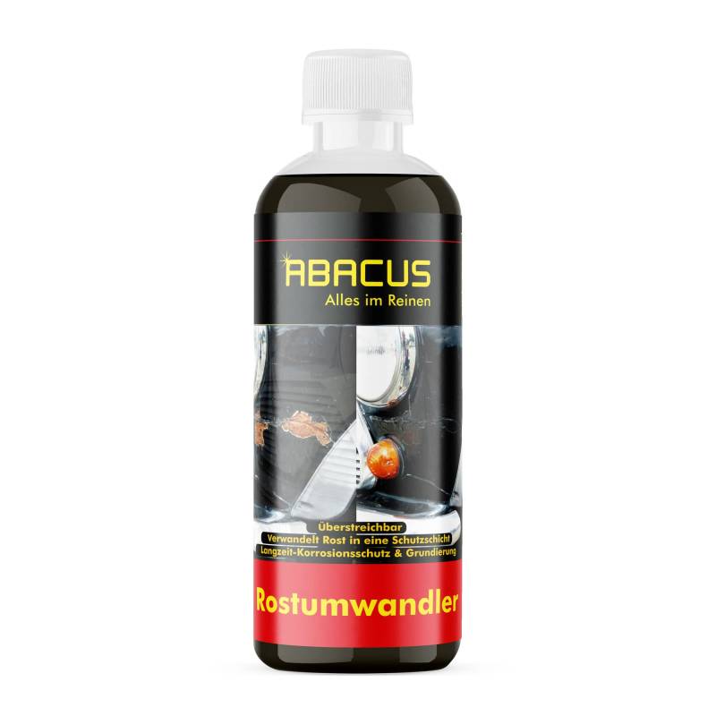 ABACUS® Rostumwandler, Rostentferner, Rostschutz – der Rostumwandler verwandelt Rost in eine schützende Grundierung – Rostumwandler 300 ml (4024) von ABACUS