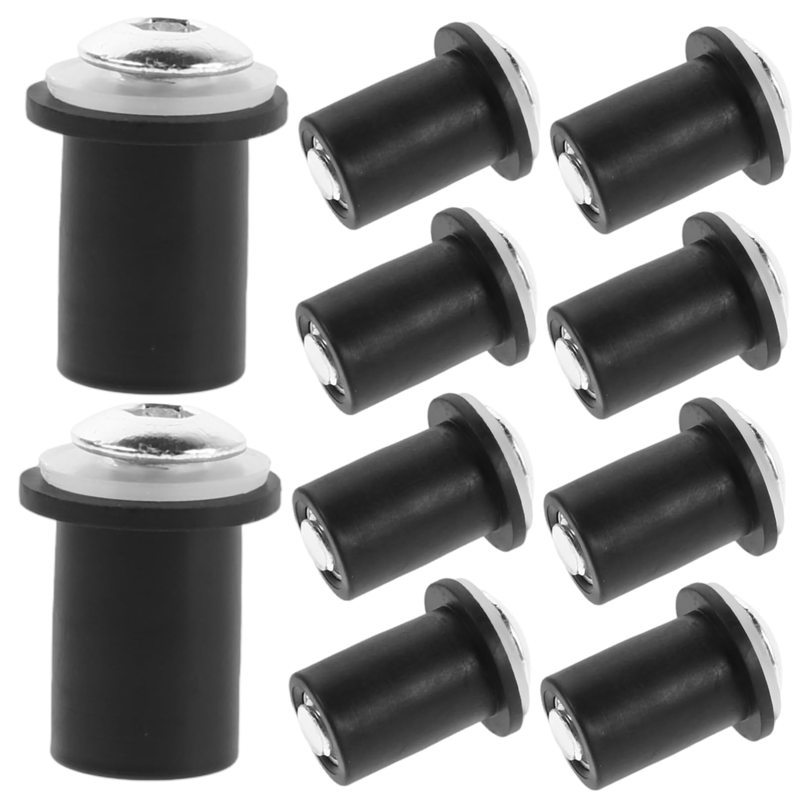 Abaodam 10 Stück Windschutzscheibenschrauben Magnetische Lüftungsabdeckungen Für Die Decke Werkzeug Zum Entfernen des Scheibenwischerarms Motorradteile Silver Aluminiumlegierung Abaodam 10 Stück Windschutzscheibenschrauben Magnetische Lüftungsabdeckungen Für Die Decke Werkzeug Zum Entfernen des Scheibenwischerarms Motorradteile Silver Aluminiumlegierung von Abaodam