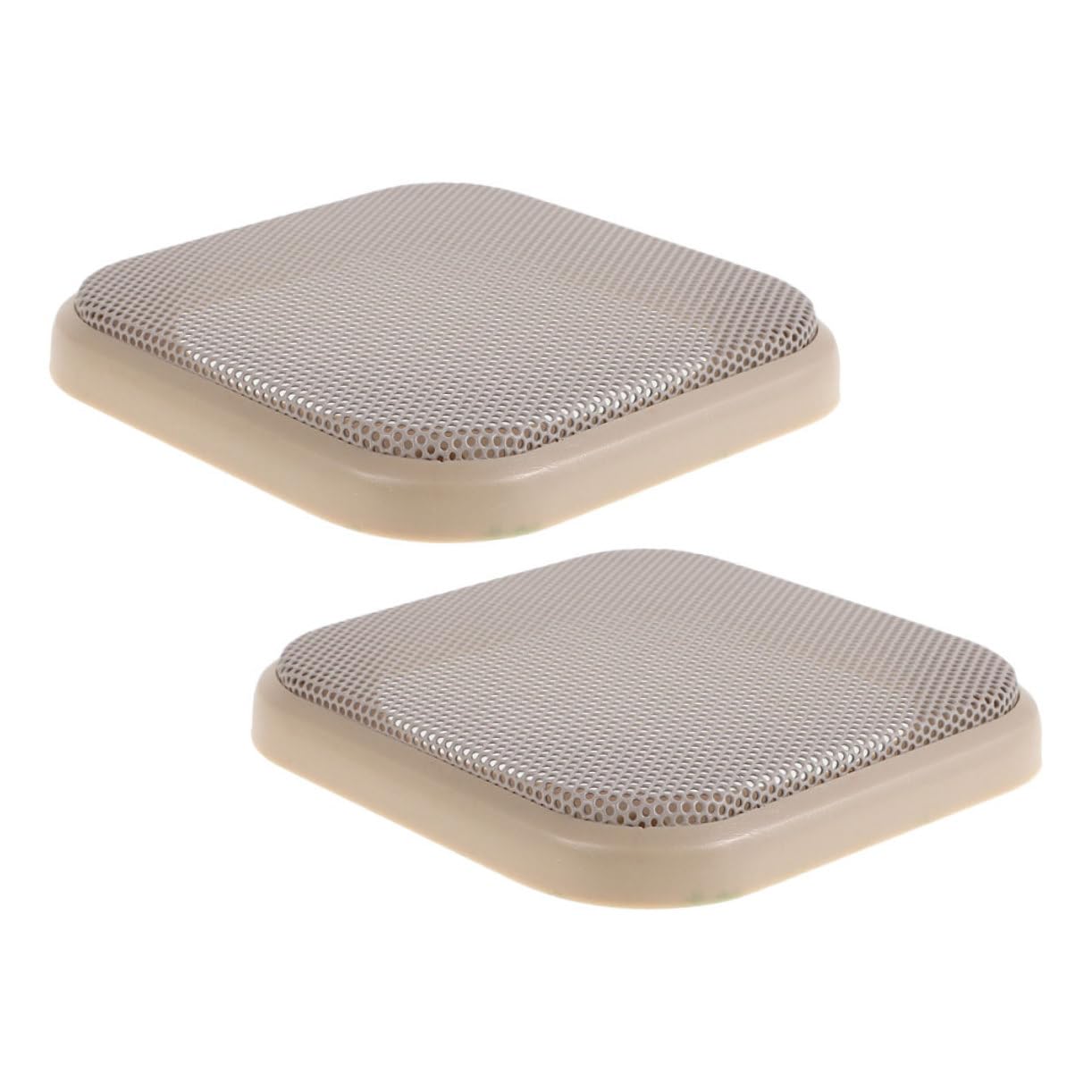 Abaodam 2 Stück Quadrathornnetzabdeckung Lautsprechergitter Sprecherabdeckung Lautsprecher Abdecken Beige Eisen Abaodam 2 Stück Quadrathornnetzabdeckung Lautsprechergitter Sprecherabdeckung Lautsprecher Abdecken Beige Eisen von Abaodam