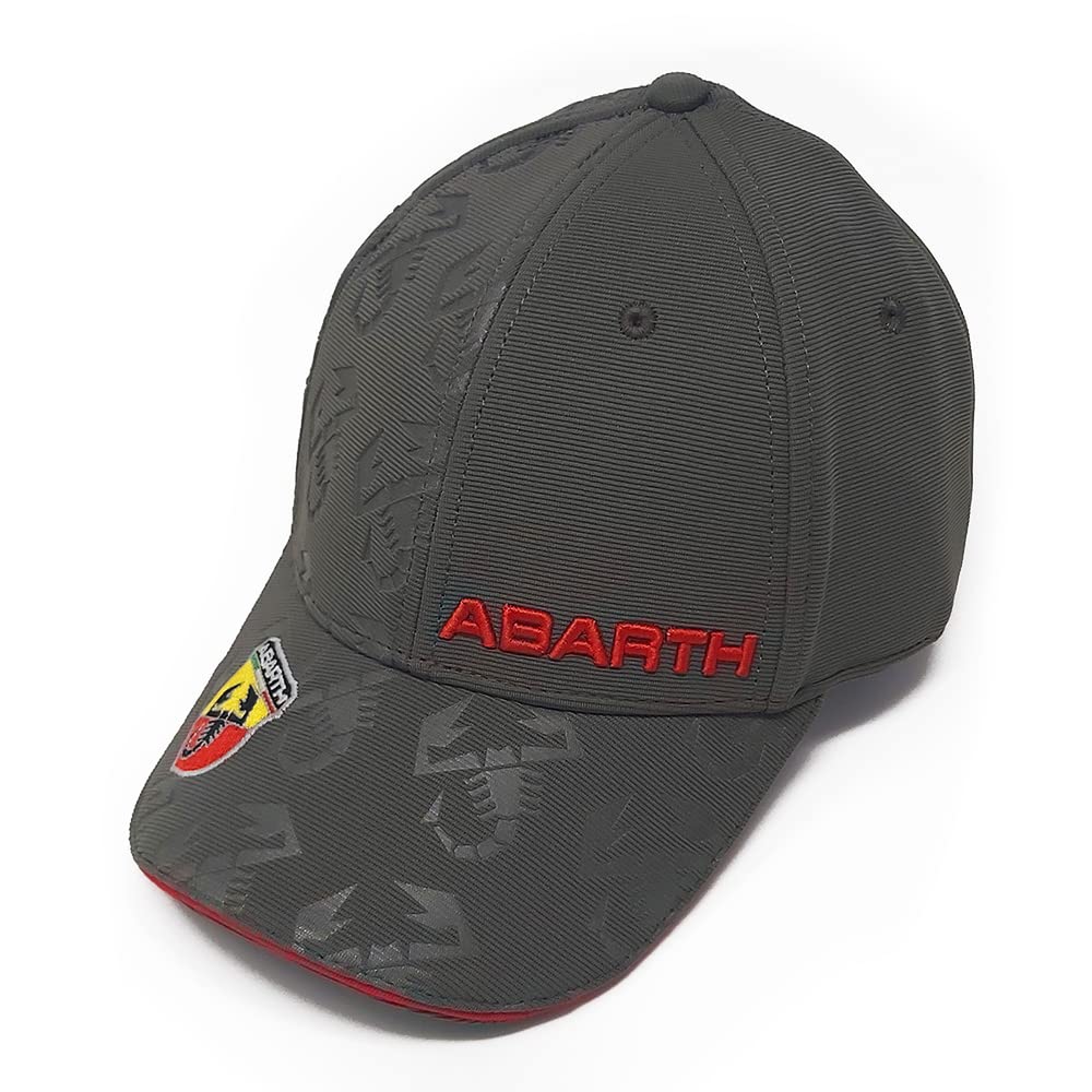 Abarth Gebogene Schirmmütze, Graugrün von Abarth