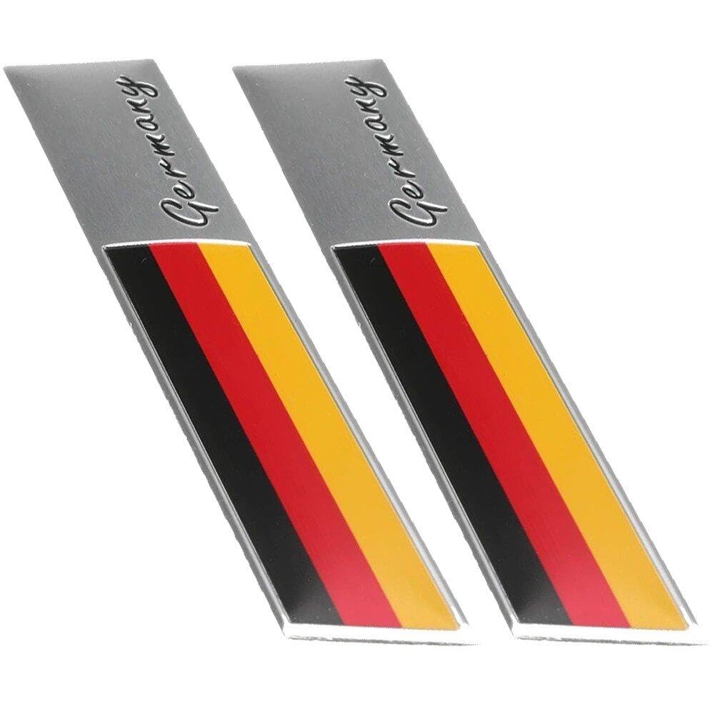 2 Teile/Satz Auto Emblem Aufkleber Deutschland Auto Aufkleber Aufkleber Stoßstange Körper Dekoration Flagge Abzeichen Emblem Auto Aufkleber von Abbdbd