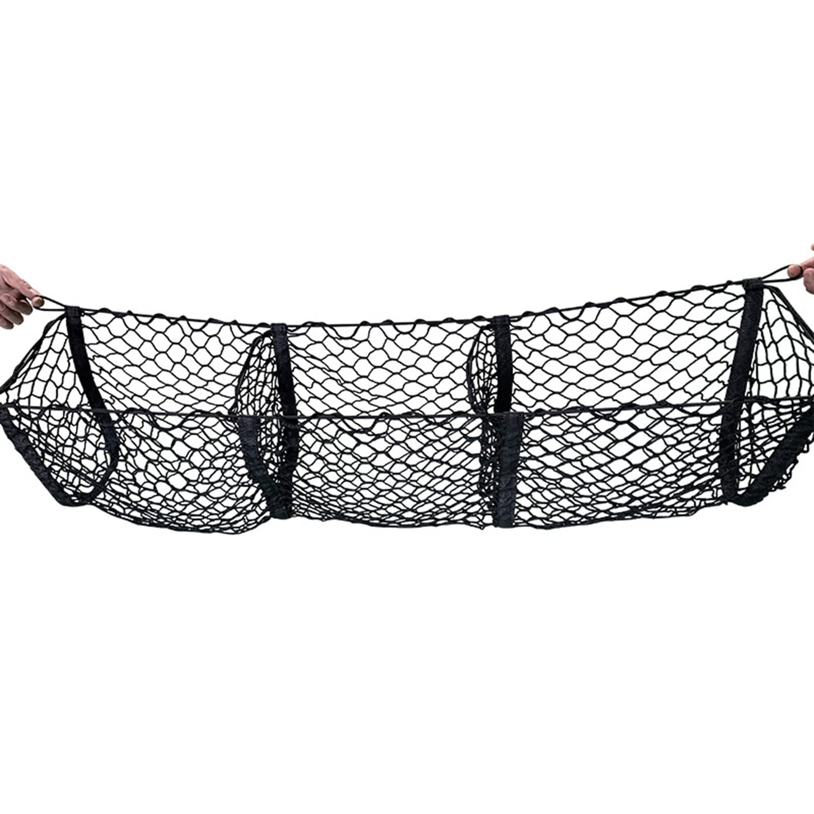 Abcsweet 44x12x12in Cargo Net Stretch Mesh Net Tasche Auto Zubehör Einstellbare Mesh Tasche Für Pickup LKW von Abcsweet