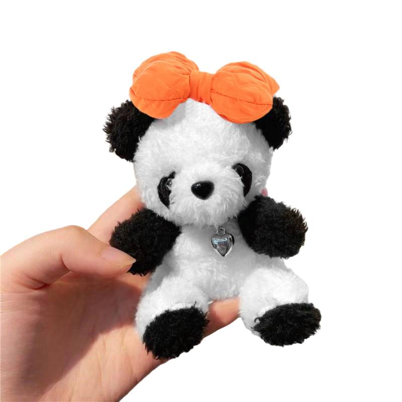 Abcsweet Stilvoller Panda Schlüsselanhänger Fahrzeuganhänger Verspieltes Spielzeugauto Zubehör Hübscher Puppen Schlüsselanhänger Ideal Für Modebewusste Menschen von Abcsweet