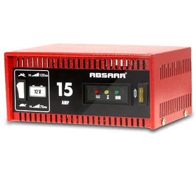 Absaar Batterieladegerät ohne Starthilfe - 12 Volt - 15 Ampere [Hersteller-Nr. 0111501110] von Absaar