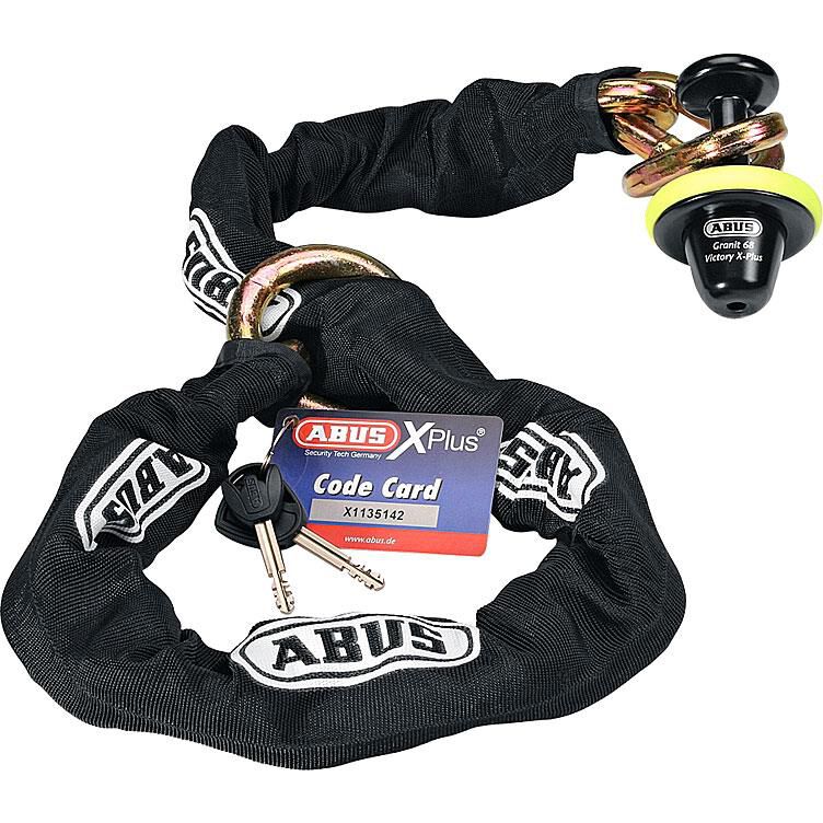 ABUS Bremsscheibenschloss mit Kette 68/12KS120 black-Loop von Abus