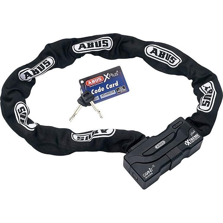 ABUS Kettenschloss Granit Extreme Plus 59 Kettenlänge 110 cm von Abus