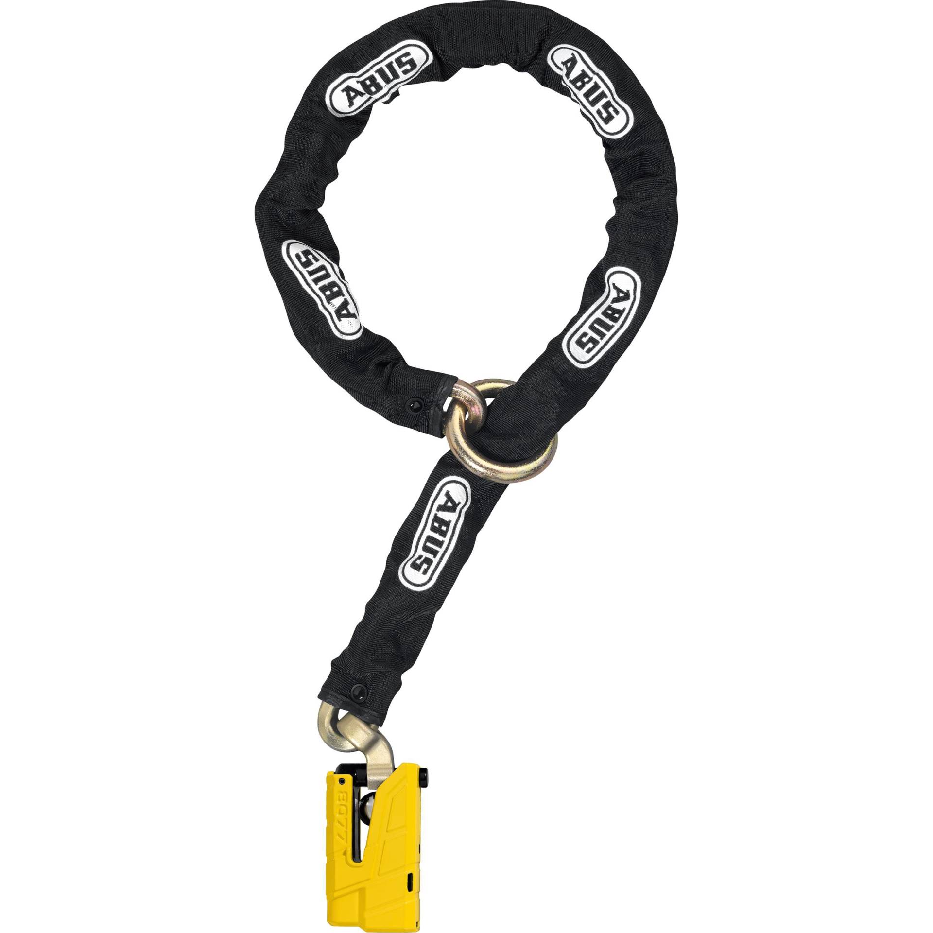 ABUS Schloss-Ketten-Kombi Granit Detecto 8077 12KS120 yellow loop von Abus