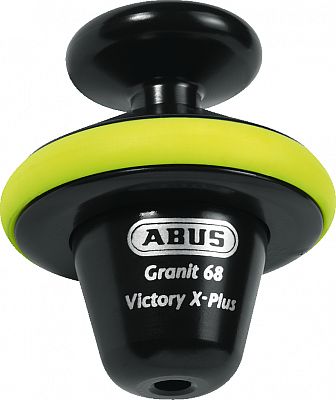 Abus Granit Victory XPlus 68 Voll, Bremsscheibenschloss - Schwarz/Gelb von Abus