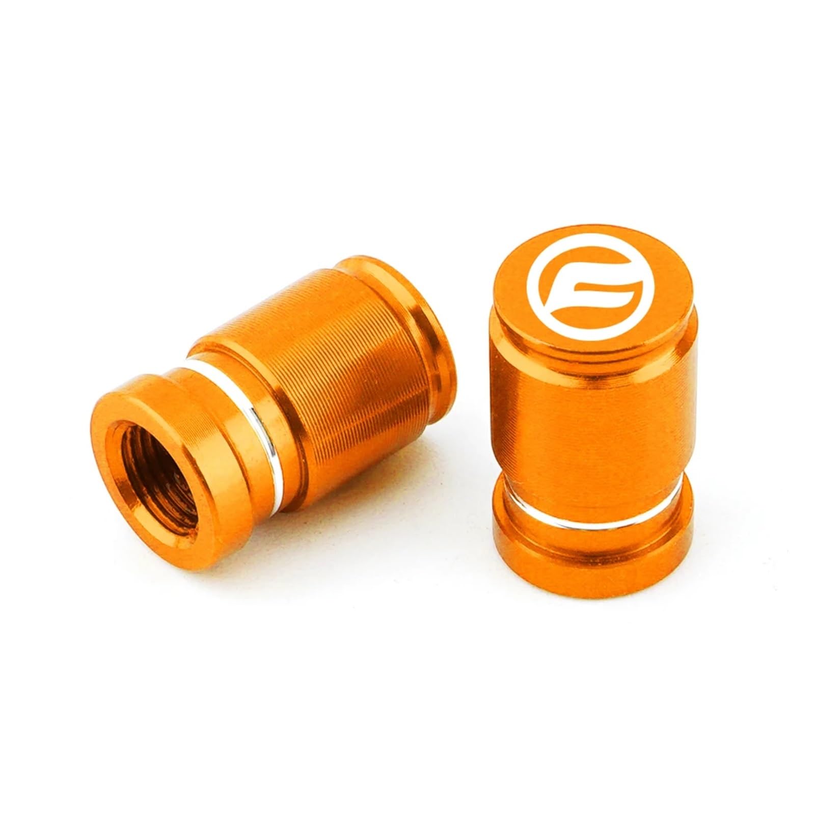 Motorrad-Ventilkern Für CFMOTO 650NK 650 NK 150NK 150 NK 250SR/400/250/MT/TR Motor Zubehör Rad Reifen Ventil Air Port Stem Abdeckung Kappe Stecker(Orange) von AbyBasil