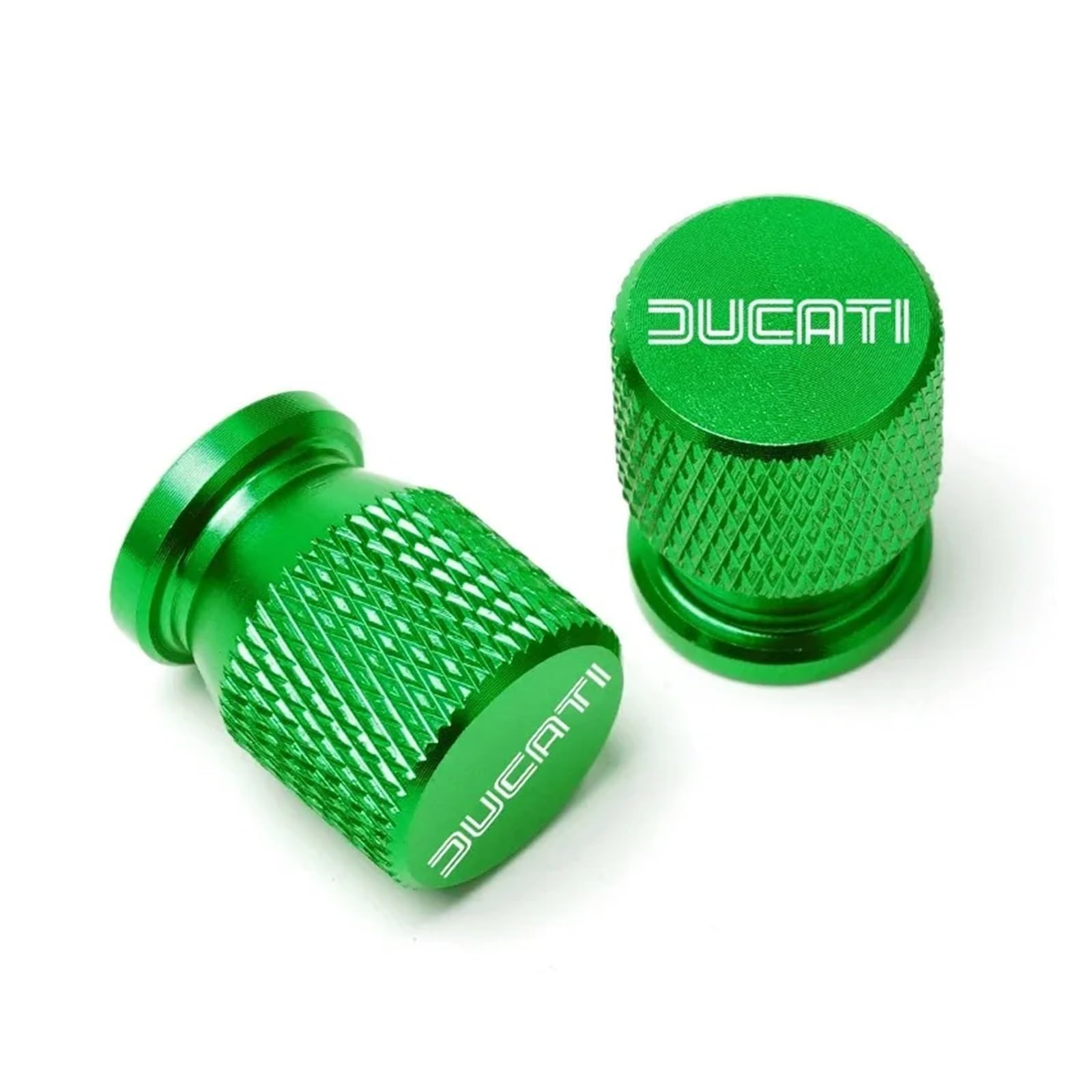 Motorrad-Ventilkern Für Ducati Hypermotard 950 939 821 796 SP 1100 Motorradzubehör Aluminium-Reifenventil-Luftanschluss-Abdeckkappe(Green) von AbyBasil