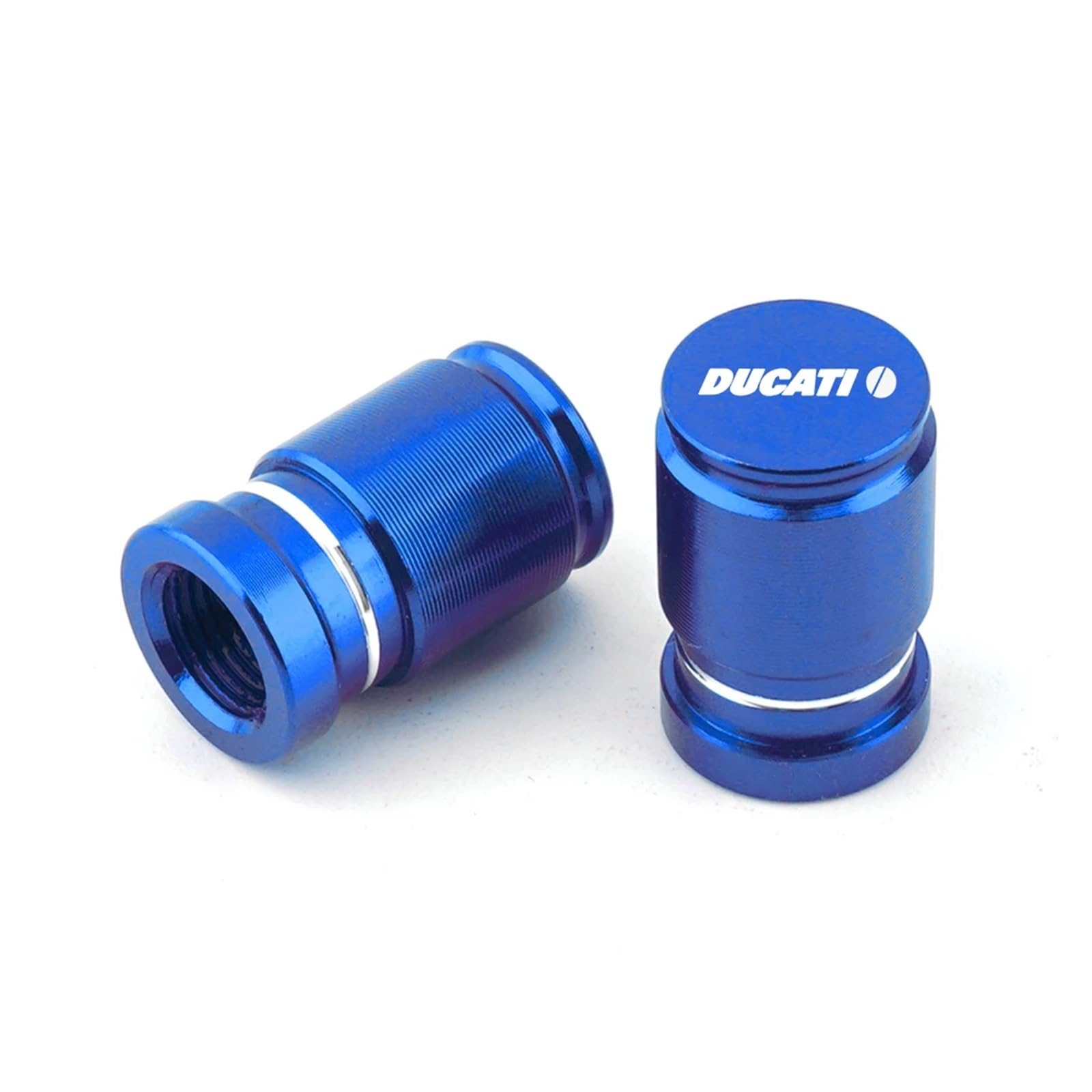 Motorrad-Ventilkern Für Ducati Multistrada 950 1100 1260 1200 S Sport Grand Tour Motor CNC Zubehör Rad Reifen Ventil Air Port Stem Abdeckung Kappe Stecker(Blue) von AbyBasil