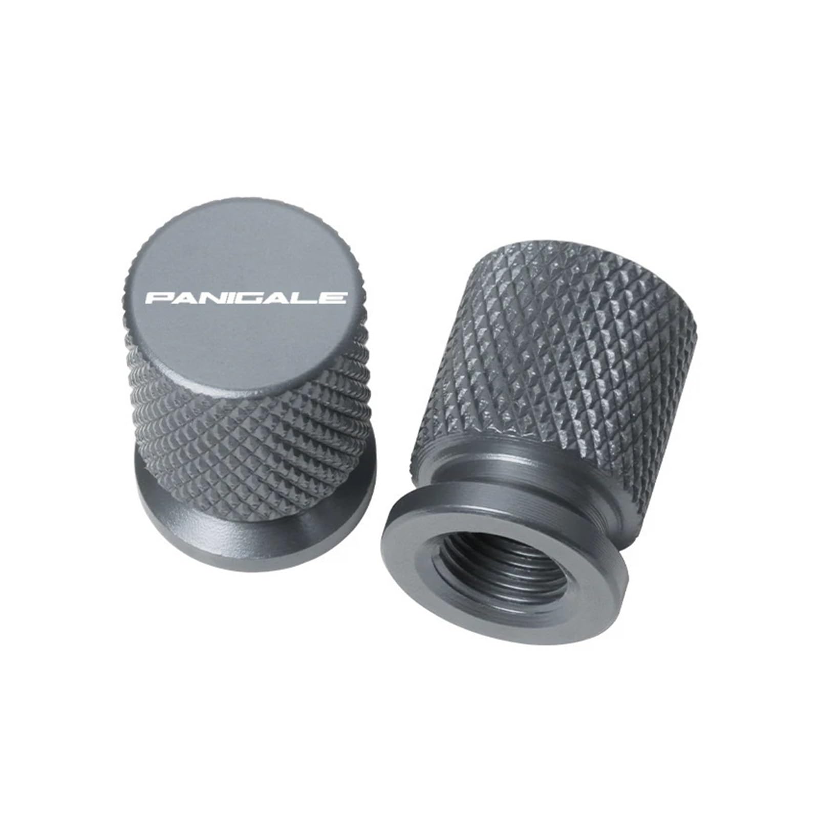 Motorrad-Ventilkern Für Ducati Panigale 899 959 1299 1199 SRG V4 KN Motorradzubehör CNC-Aluminiumlegierung Reifenventil Luftanschlussabdeckung Schaftkappe(Titanium) von AbyBasil