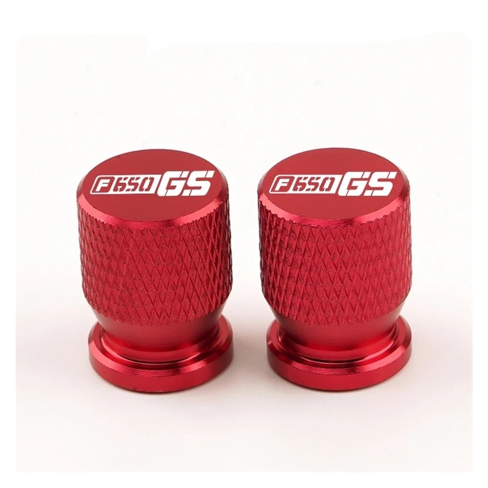 Motorrad-Ventilkern Für F650GS/Dakar F 650 F650 F650GS GS 2000-2013 Motorrad CNC Rad Reifen Teile Ventil Stem Caps Abdeckung(Red) von AbyBasil