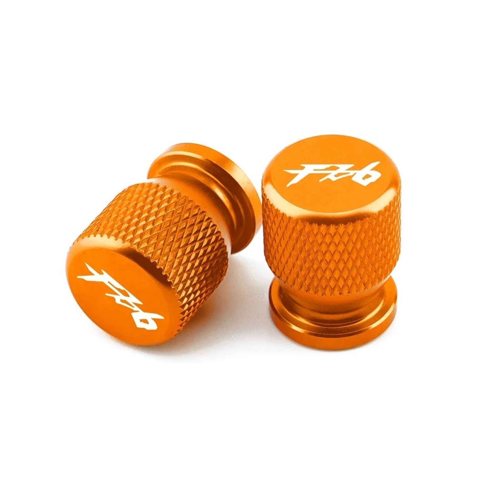 Motorrad-Ventilkern Für FZ1 FZ6 FZ600 FZ6R FZ8 FZ6 Motorrad CNC Zubehör Rad Reifen Teile Ventil Stem Caps Abdeckung(Orange) von AbyBasil