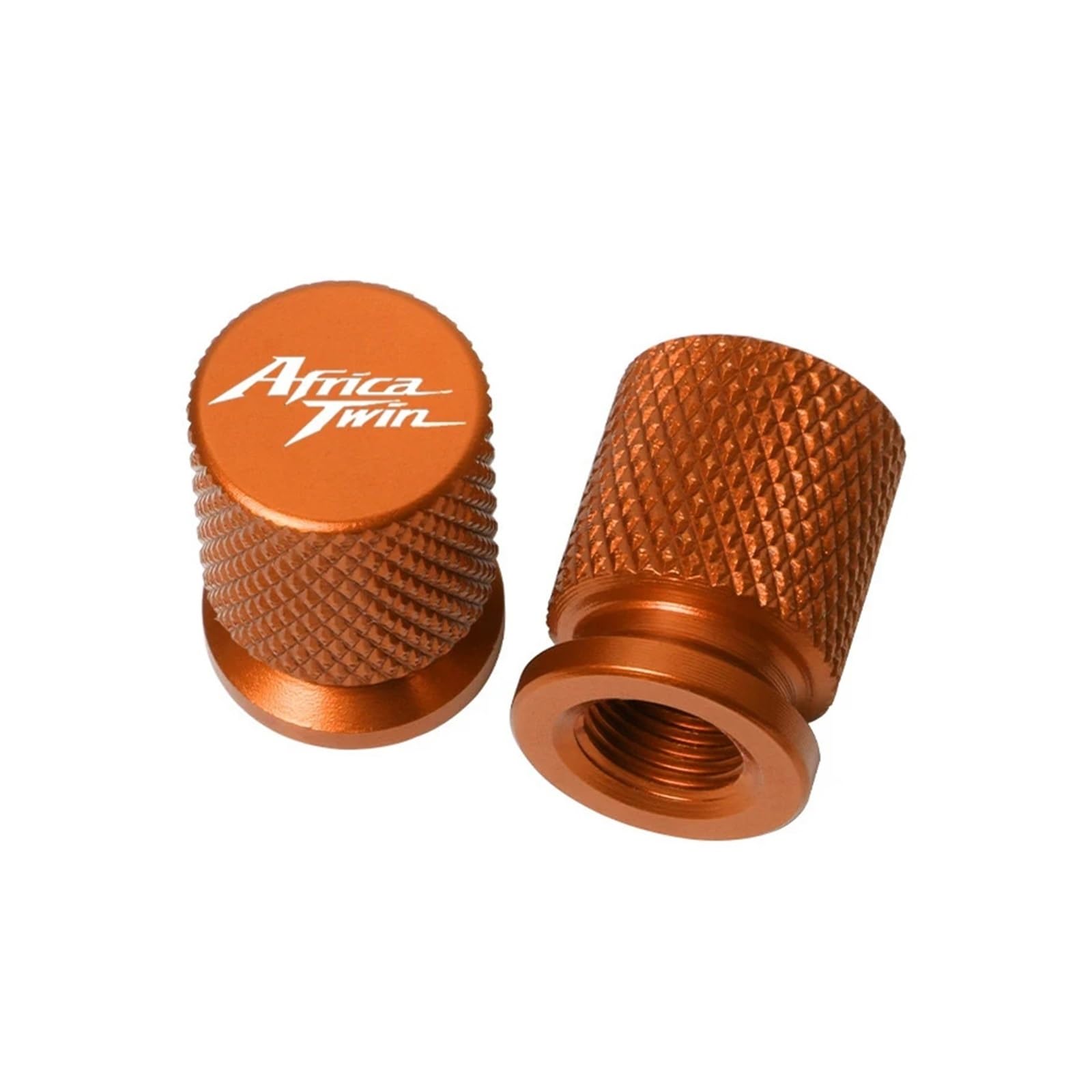 Motorrad-Ventilkern Für Hon@&da Africa Twin CRF 1000 1100 L CRF1100L CRF1000L Motorrad Reifen Ventil Air Port Stem Abdeckung Caps CNC Zubehör(Orange) von AbyBasil