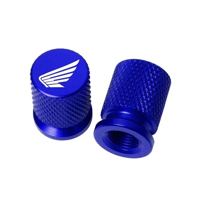 Motorrad-Ventilkern Für Hon@&da CBR 125R 954 600 F4i 650F 650R 1100XX 1000F CBR 600RR 1000RR Motorrad Rad Reifen Felge Ventil Stem Caps Abdeckungen(Blue) von AbyBasil