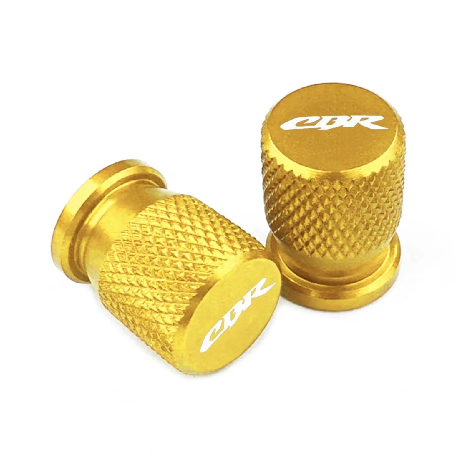 Motorrad-Ventilkern Für Hon@&da CBR 300R 500R 650R 650F 600RR 1000RR 954 RR CNC Motorrad Reifen Ventileinsatz Air Port Stem Abdeckkappen Stecker Zubehör(Gold) von AbyBasil