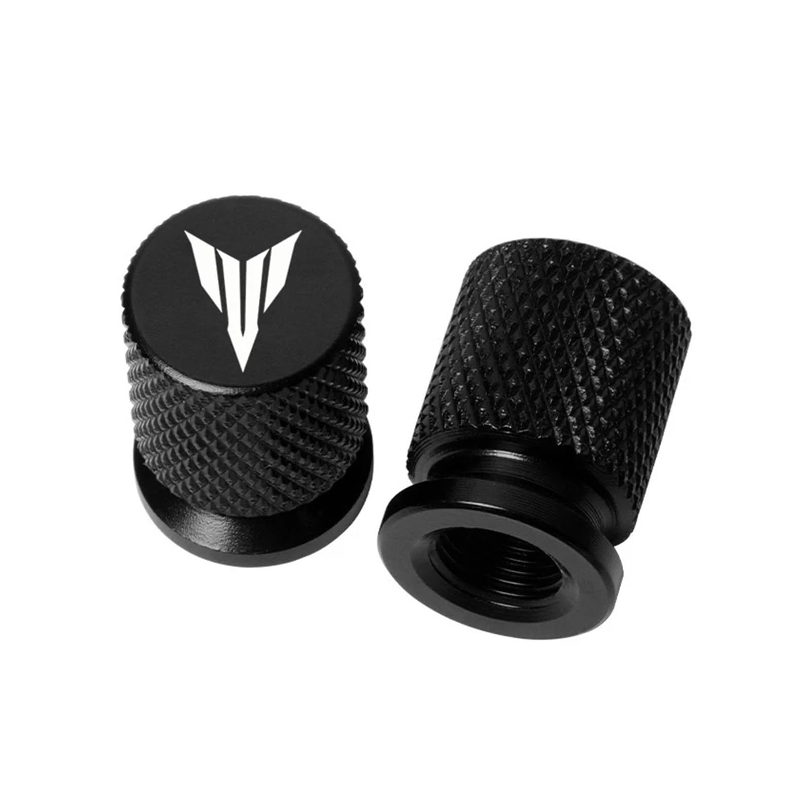 Motorrad-Ventilkern Für MT01 MT09 MT07 MT10 MT03 MT 09 07 03 10 MT-07 MT-09 MT-10 MT-03 Motorrad Rad Reifen Ventil Stem Caps Staubdichte Abdeckung(Black) von AbyBasil