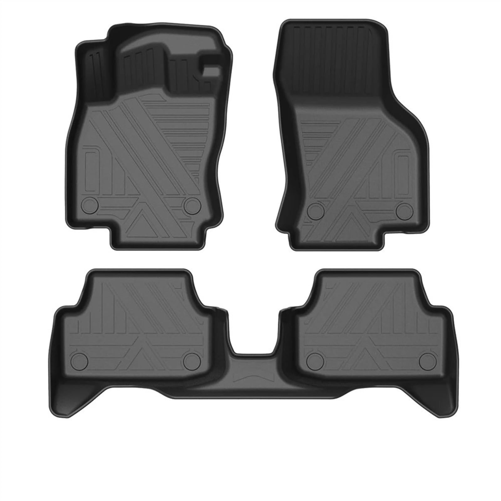 AcarKing Anti-Rutsch Matten Kompatibel Mit A3 8V Schrägheck 2013–2018 2019, LHD, Auto-Fußmatte, Innenzubehör, Teppiche, Teppiche Vorne Und Hinten, Fußpolster von AcarKing