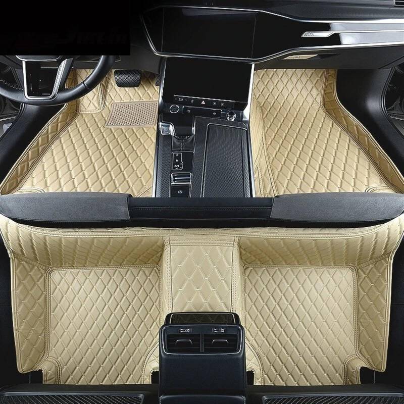 AcarKing Anti-Rutsch Matten Kompatibel Mit Q7 5 Sitz 2006–2010 2011 2012 2013 2014 2015. Maßgeschneiderte Auto-Fußmatten, Teppiche, Fußpolster, Zubehör, Teppich Mit Vollständiger Abdeckung(5,RHD) von AcarKing